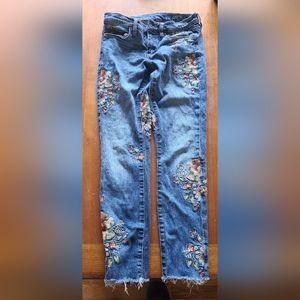 BlankNYC Embroidery Jeans
